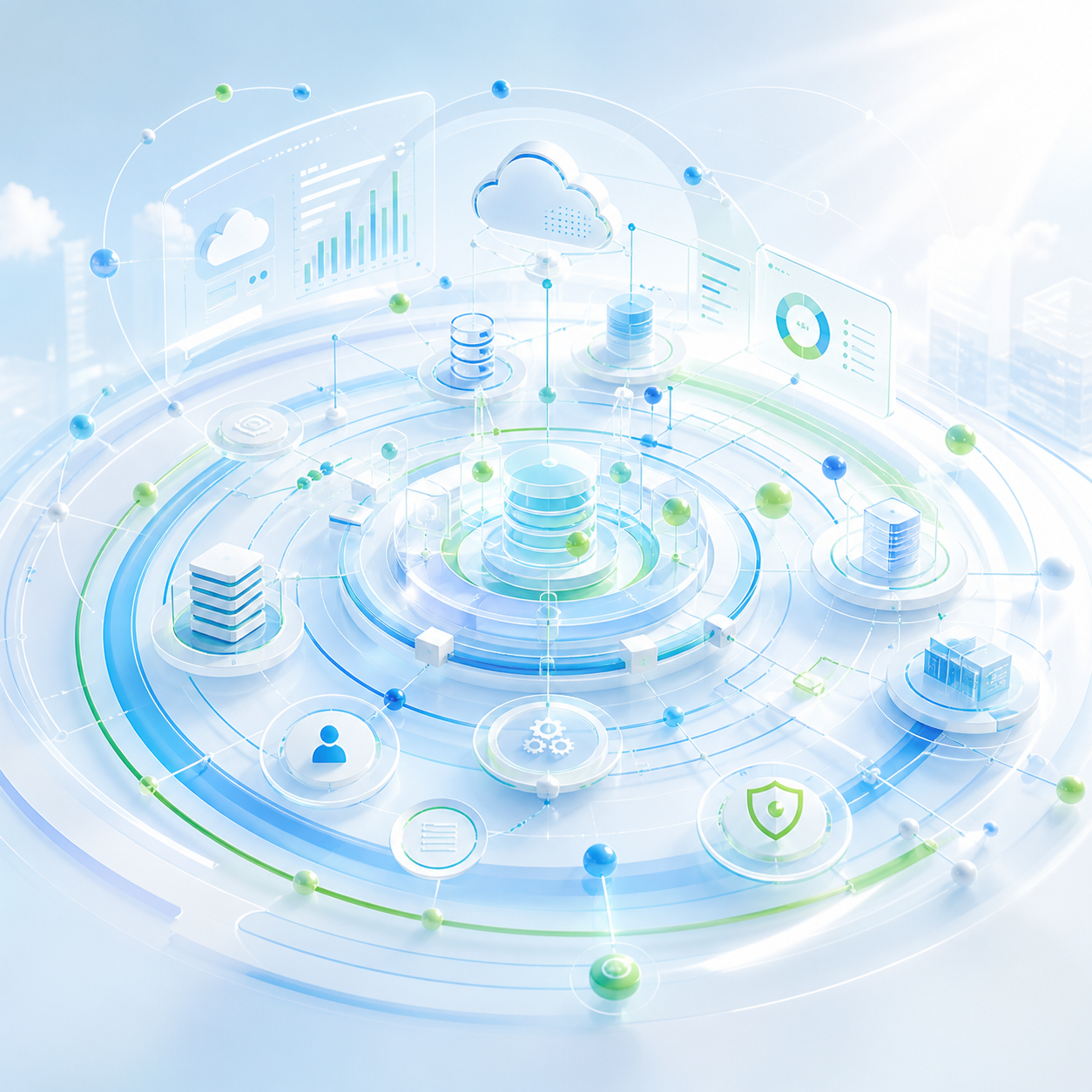 System Support Architecture Visual